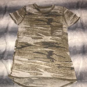 Adorable Camo Print Tee